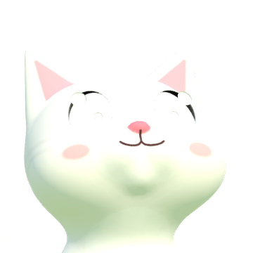 Snowball, a fluffy white cat